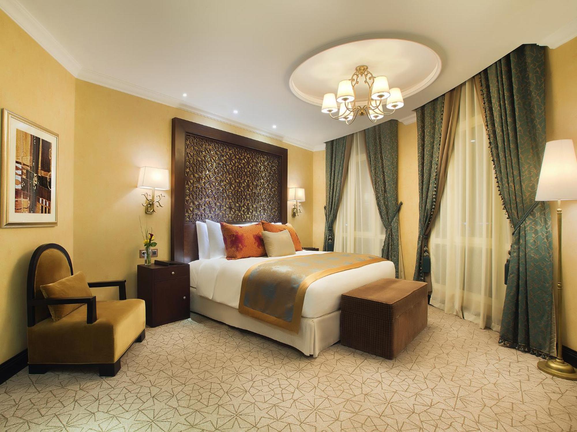 开罗凯宾斯基御美心皇宫酒店 客房 照片 A bedroom at the Jumeirah Emirates Towers Hotel